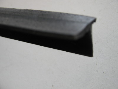 ford capri door glass seal
