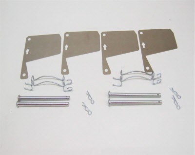 ford capri brake pad fitting kit solid discs