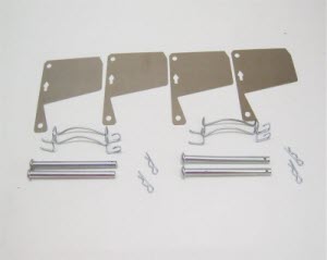 thumbnail image 2 of Front Brake Pad Fitting Kit With Anti-Rattle Shims For Vauxhall Astra GTC 2011-on - BREMTECH BPF1776D 2 of 5